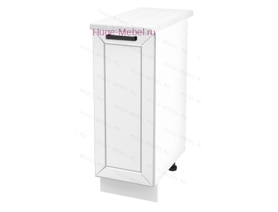 Шкаф кухонный нижний 300 Альфа (белый)