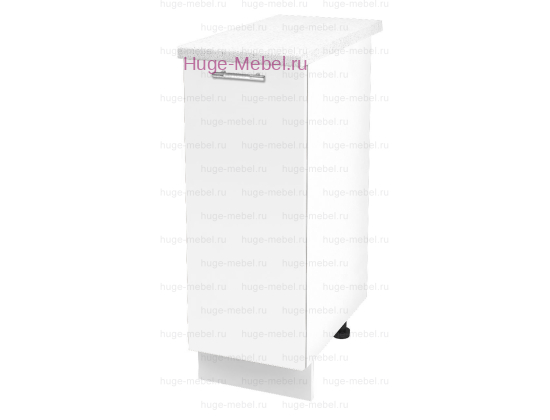 Шкаф кухонный нижний 300 Ксения (белый)