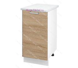 Шкаф кухонный нижний 450 Бетон (дуб сонома)