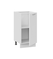 Шкаф кухонный нижний 400 Катрин (софт вайт)