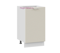 Шкаф кухонный нижний 450 Катрин (крем)