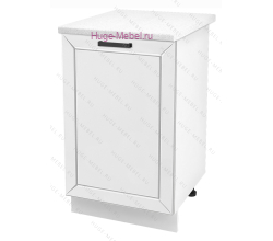 Шкаф кухонный нижний 450 Альфа (белый)