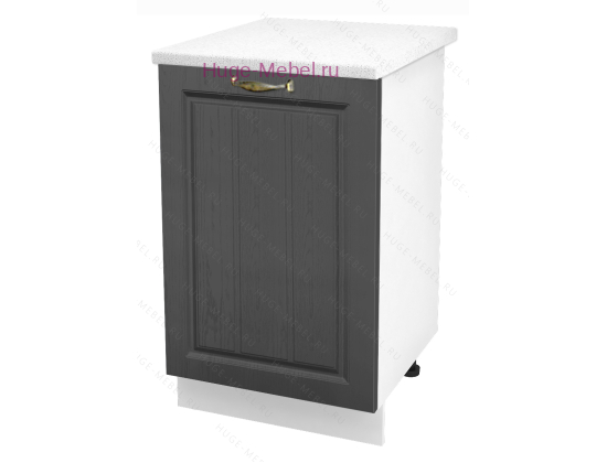 Шкаф кухонный нижний 600 Мария Ф105 (графит)