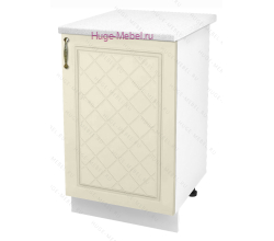 Шкаф кухонный нижний 500 Модена (дуб ваниль)