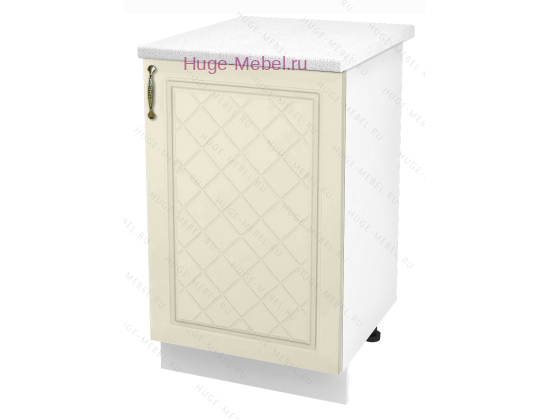 Шкаф кухонный нижний 500 Модена (дуб ваниль)