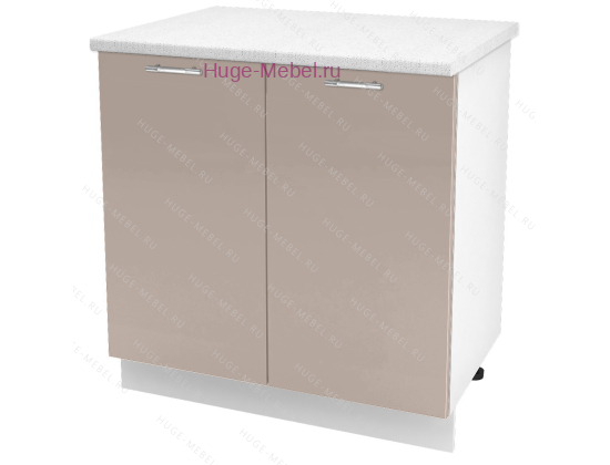 Шкаф кухонный нижний 800 Ксения (кофе с молоком)