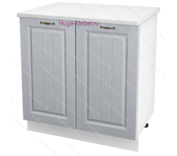 Шкаф кухонный нижний 800 Мария (сталь)