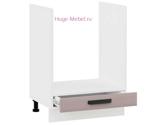 Шкаф кухонный под духовку напольный 450 Призма (мокко супермат)