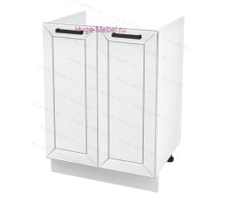 Кухонный шкаф под мойку 600 Альфа (белый)