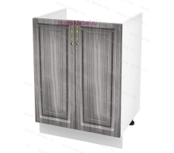 Кухонный шкаф под мойку 600 Юлия (сандал серый)