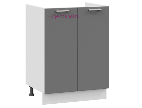 Кухонный шкаф под мойку 600 Катрин (софт графит)