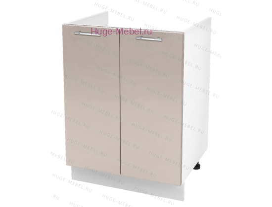 Кухонный шкаф под мойку 600 Ксения (кофе с молоком)