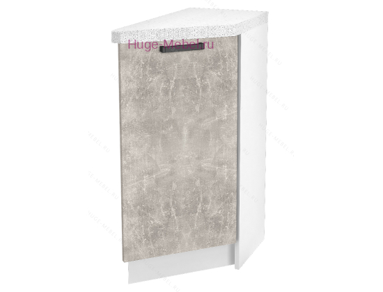 Шкаф кухонный нижний торцевой 300 Пасаденна (ателье светлое)