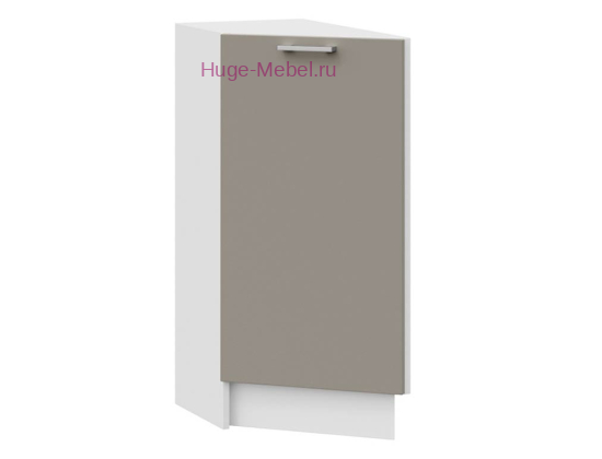 Шкаф кухонный нижний торцевой 300 Катрин (циркон)