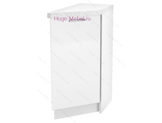 Шкаф кухонный нижний торцевой 300 Ксения (белый)