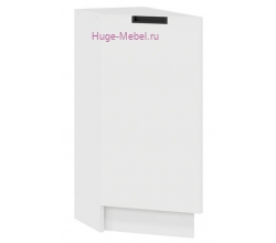 Шкаф кухонный нижний торцевой 300 Сахара (белый)