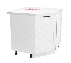 Шкаф кухонный угловой нижний 850 Альфа (белый)