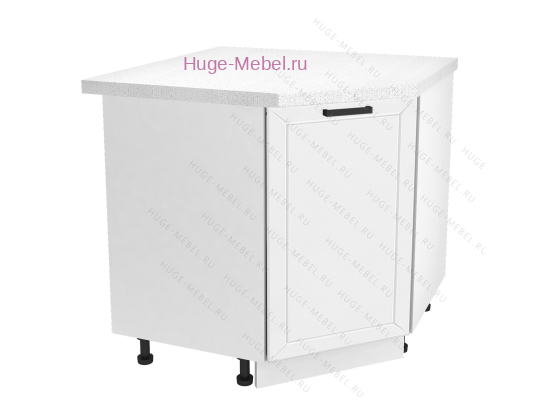 Шкаф кухонный угловой нижний 850 Альфа (белый)