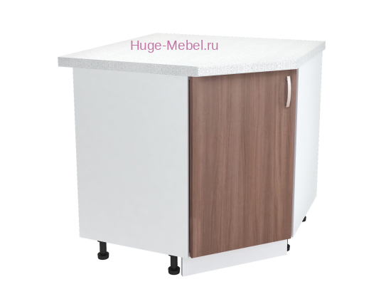 Шкаф кухонный угловой нижний 850 Дина (шимо темный)