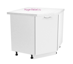 Шкаф кухонный угловой нижний 850 Катрин (софт вайт)