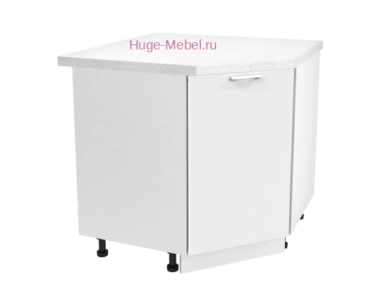 Шкаф кухонный угловой нижний 850 Катрин (софт вайт)