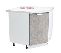 Шкаф кухонный угловой нижний 850 Бетон (бетон серый)