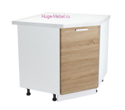 Шкаф кухонный угловой нижний 850 Бетон (дуб сонома)