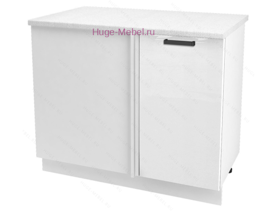 Шкаф кухонный угловой нижний 1000 Пасаденна (белый бриллиант)