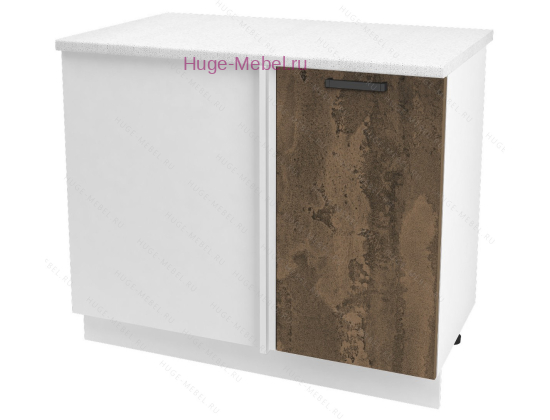 Шкаф кухонный угловой нижний 1000 Пасаденна (ржавый камень)