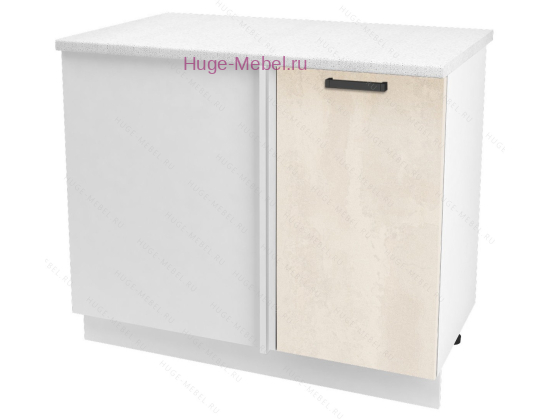 Шкаф кухонный угловой нижний 1000 Пасаденна (шелковый камень)