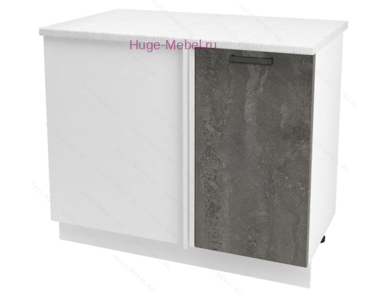 Шкаф кухонный угловой нижний 1000 Пасаденна (железный камень)