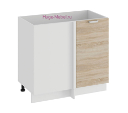 Шкаф кухонный угловой нижний 1000 Бетон (дуб сонома)