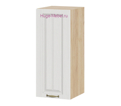 Кухонный шкаф верхний навесной 300 Мария (белый) корпус крафт