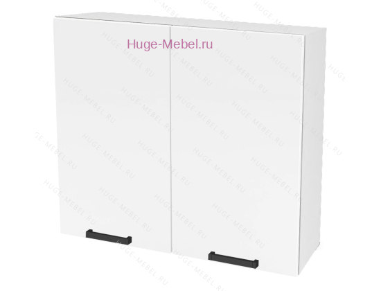 Кухонный шкаф верхний навесной 800 Пасаденна (белый бриллиант)