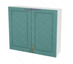 Кухонный шкаф верхний навесной 800 Модена (дуб бирюза)