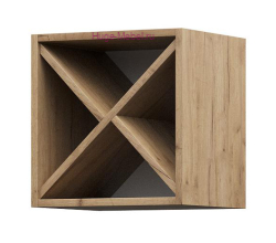 Верхний кухонный шкаф 400 без фасада (крафт)