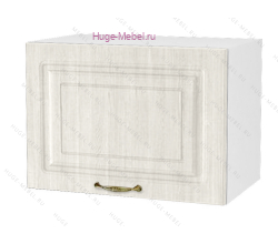 Антресольный кухонный шкаф верхний 400 Юлия (сандал белый)