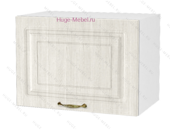 Горизонтальный кухонный шкаф верхний 400 Юлия (сандал белый)