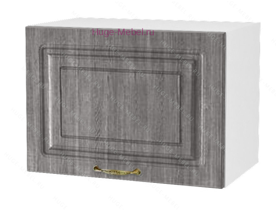 Горизонтальный кухонный шкаф верхний 400 Юлия (сандал серый)