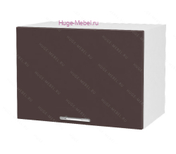 Антресольный кухонный шкаф верхний 400 Ксения (шоколад)