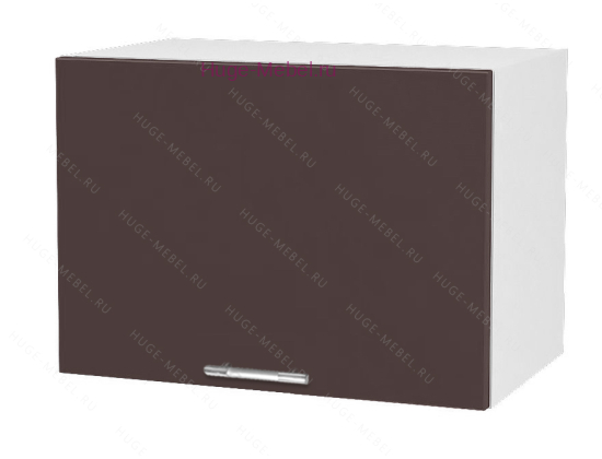 Горизонтальный кухонный шкаф верхний 400 Ксения (шоколад)