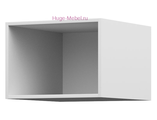 Корпус антресольного кухонного шкафа 400х360 (белый)