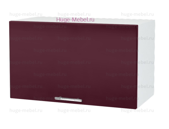 Горизонтальный кухонный шкаф верхний 600 Ксения (бордо)