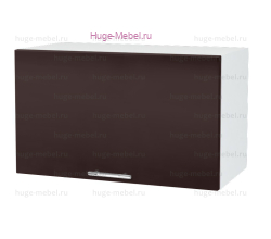 Горизонтальный кухонный шкаф верхний 600 Ксения (шоколад)