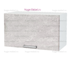 Горизонтальный кухонный шкаф верхний 600 Бетон (бетон белый)