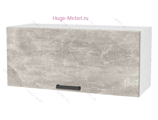 Горизонтальный кухонный шкаф верхний 800 Пасаденна (ателье светлое)