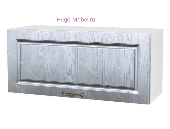 Горизонтальный кухонный шкаф верхний 800 Мария (сталь)