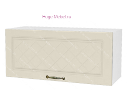 Горизонтальный кухонный шкаф верхний 800 Модена (дуб ваниль)