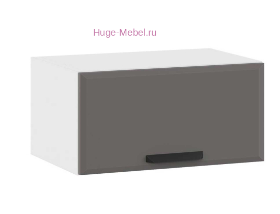 Горизонтальный кухонный шкаф верхний 800 Призма (асфальт супермат)