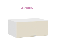 Антресольный кухонный шкаф верхний 800 Катрин (крем)